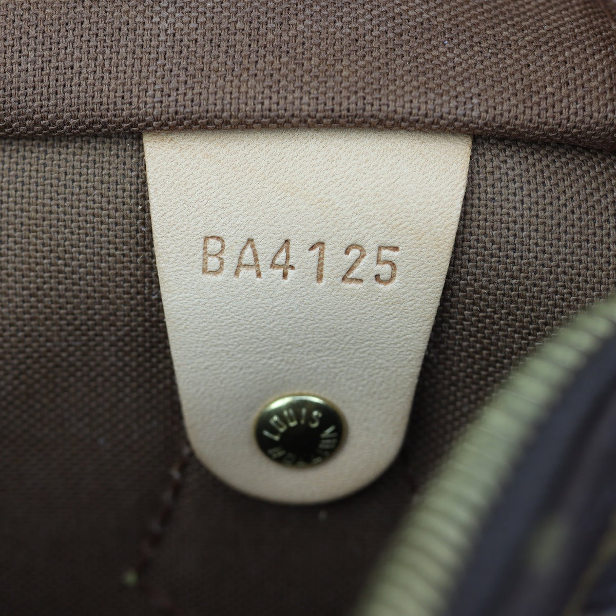 Louis Vuitton Speedy 30 Monogram Date Code