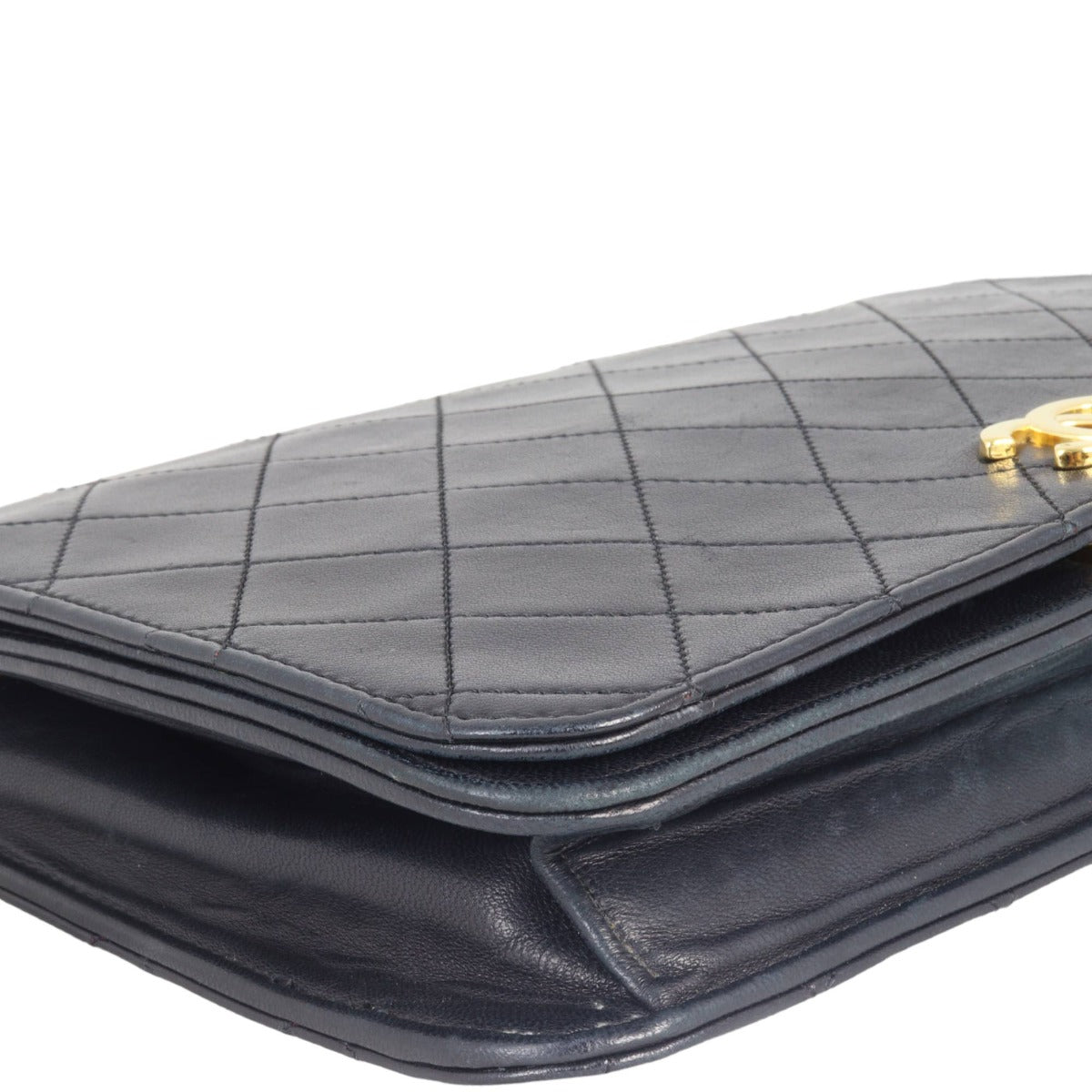 Chanel CC Full Flap Bag Small Vintage | Black Vintage