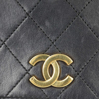 Chanel CC Full Flap Bag Small Vintage | Black Vintage