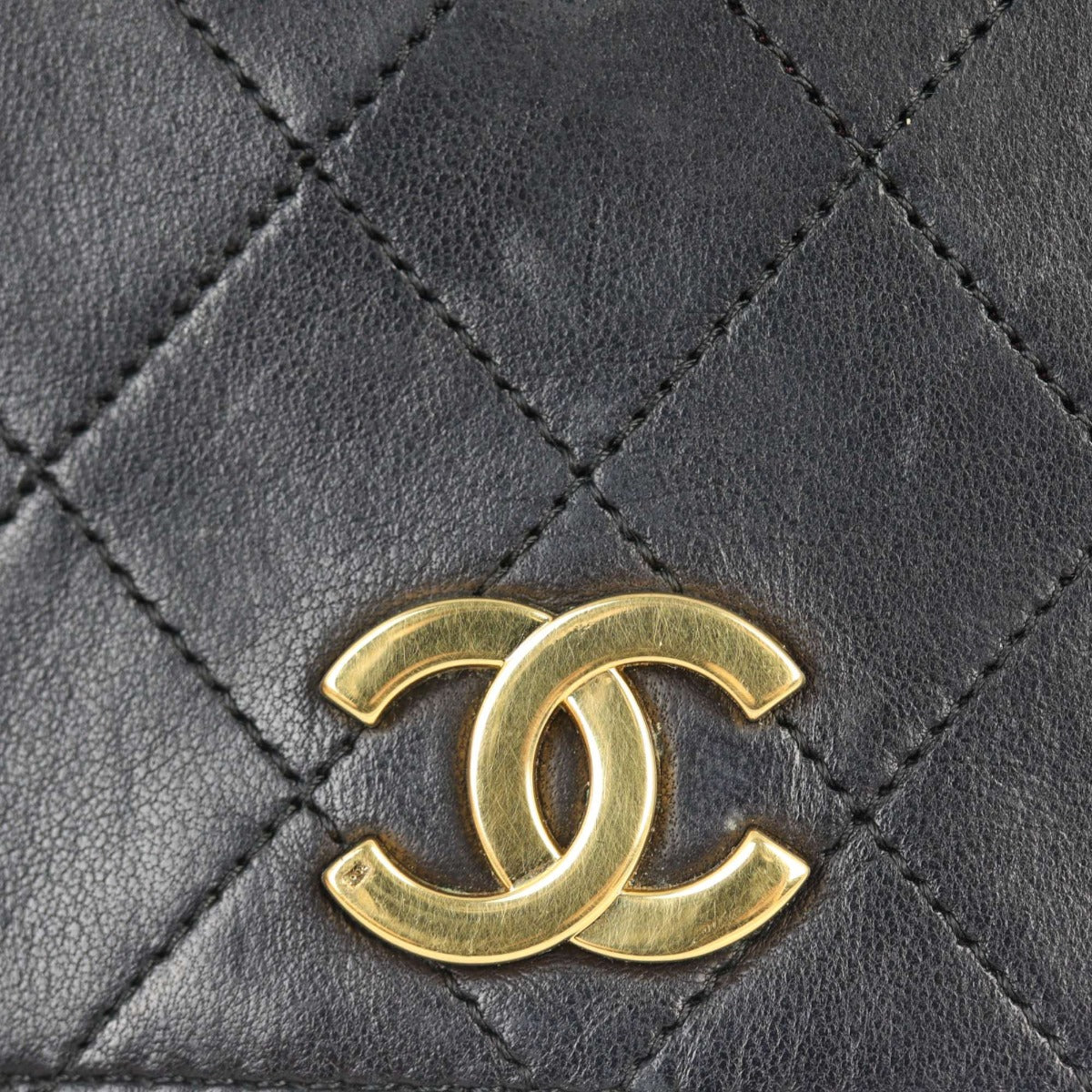 Chanel CC Full Flap Bag Small Vintage | Black Vintage