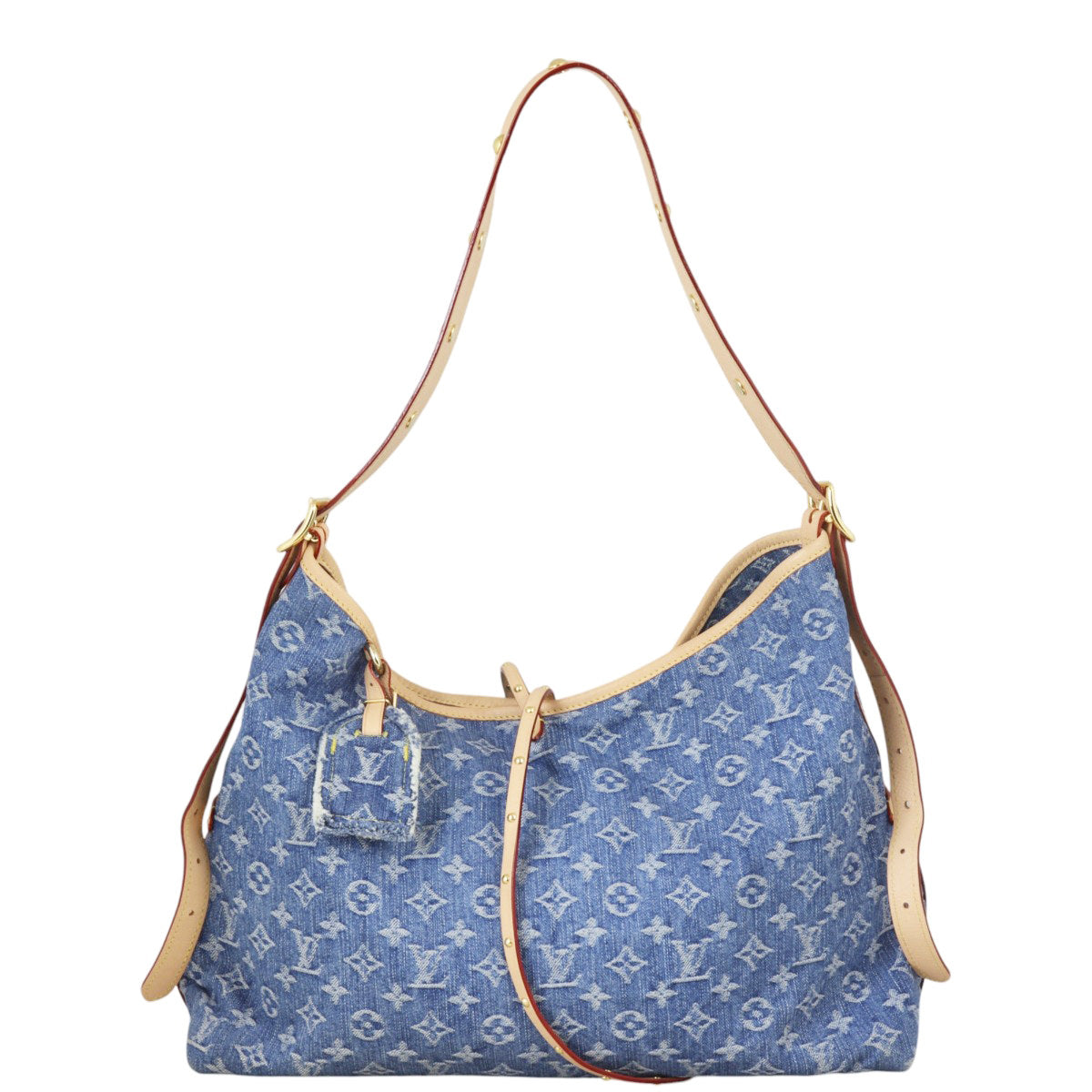 Louis Vuitton CarryAll MM Monogram Denim