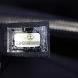 Chanel Boy Shopping Tote Chevron Denim