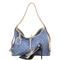 Louis Vuitton CarryAll MM Monogram Denim