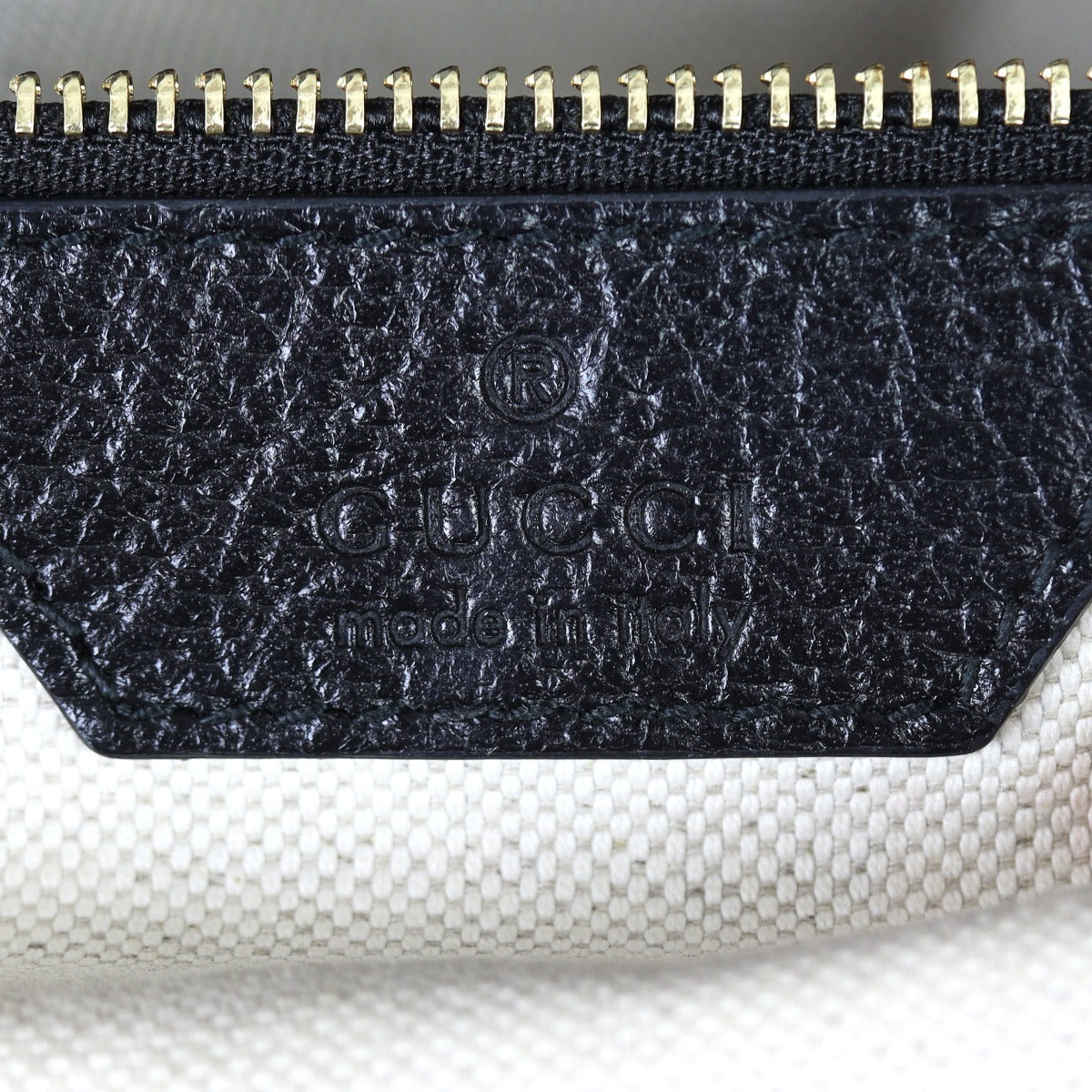 Gucci Ophidia Web Tote Small Interior Stamp