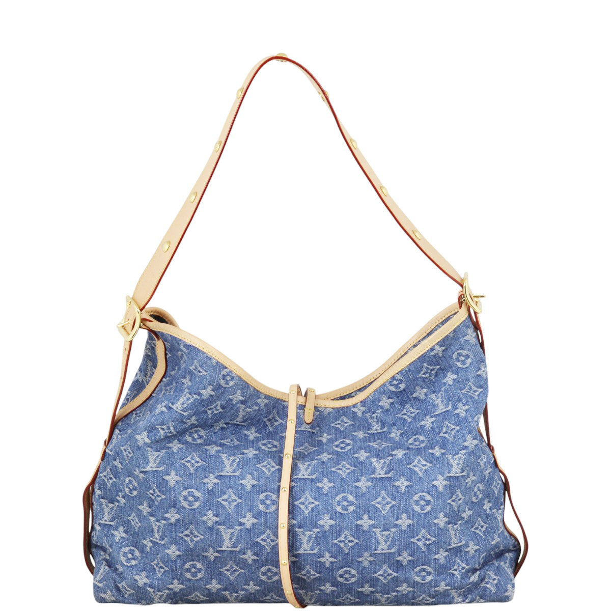 Louis Vuitton CarryAll MM Monogram Denim