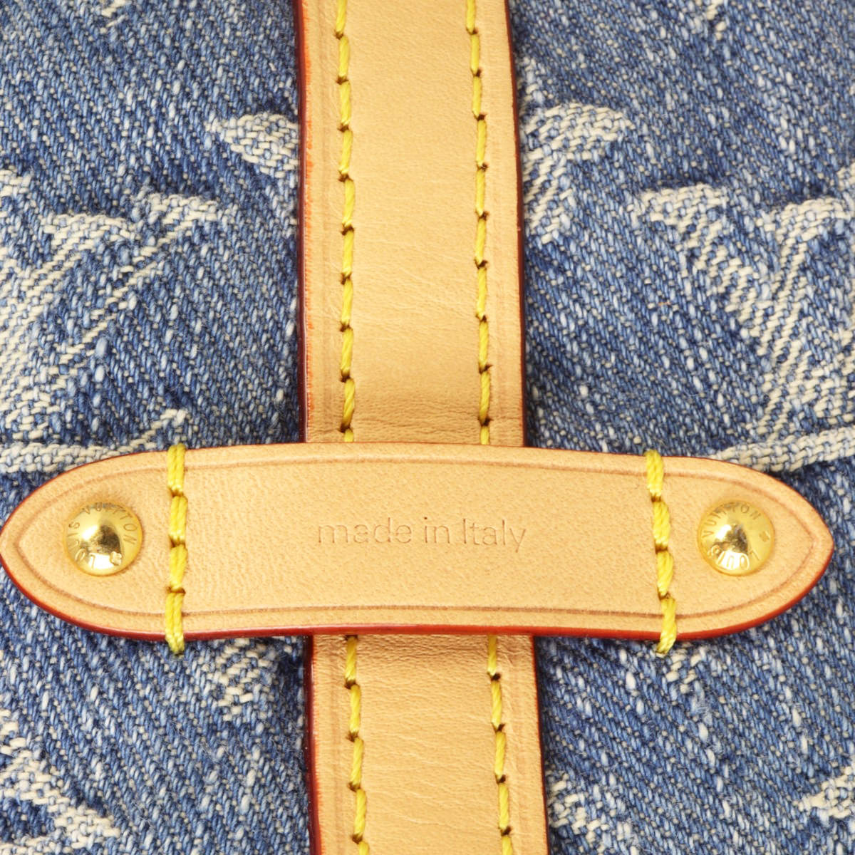 Louis Vuitton CarryAll MM Monogram Denim