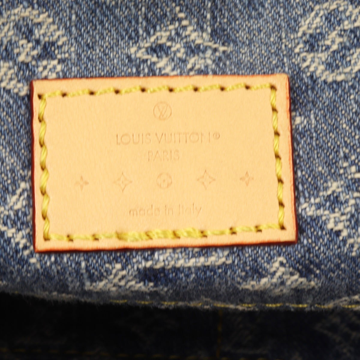 Louis Vuitton CarryAll MM Monogram Denim