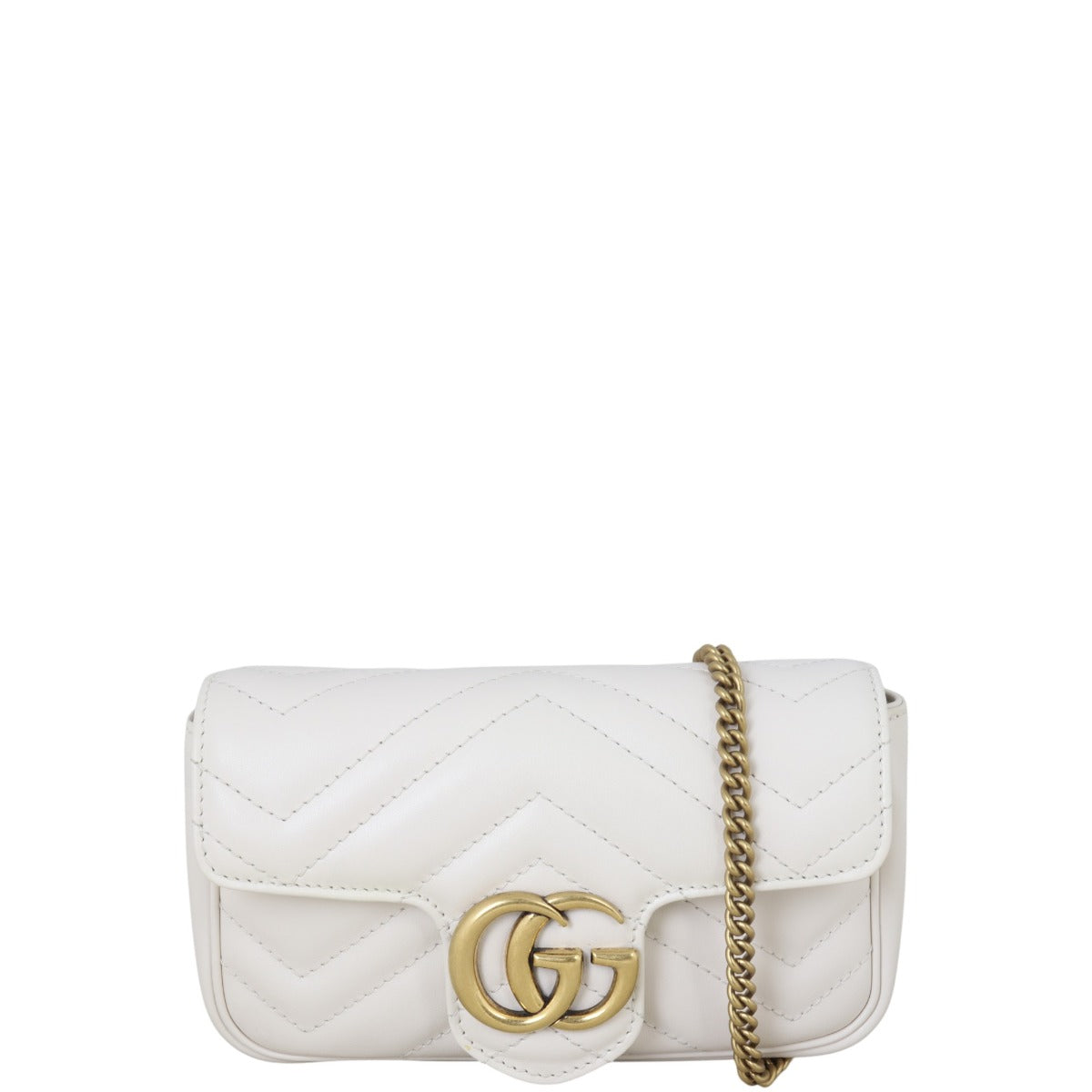 Gucci GG Marmont Matelasse Super Mini Shoulder Bag