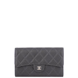 Chanel Classic Flap Wallet Front