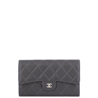 Chanel Classic Flap Wallet Front