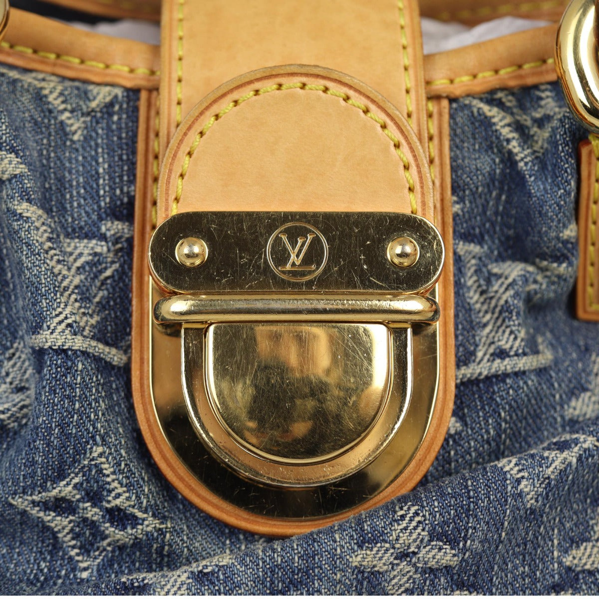 Louis Vuitton Pleaty Monogram Denim
