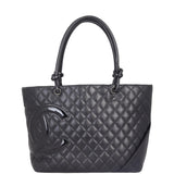 Chanel Ligne Cambon Large Tote | Black