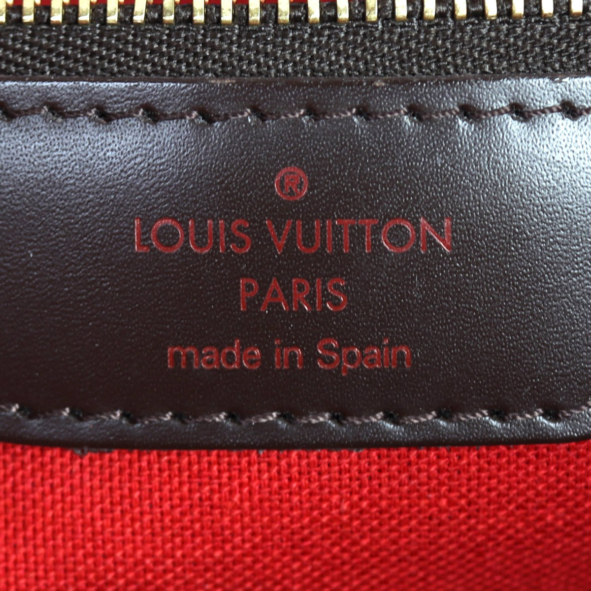 Louis Vuitton Rivington Cabas Damier Ebene Interior Stamp