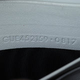 Saint Laurent Kate Tassel Chain Wallet Croc-Embossed Date Code