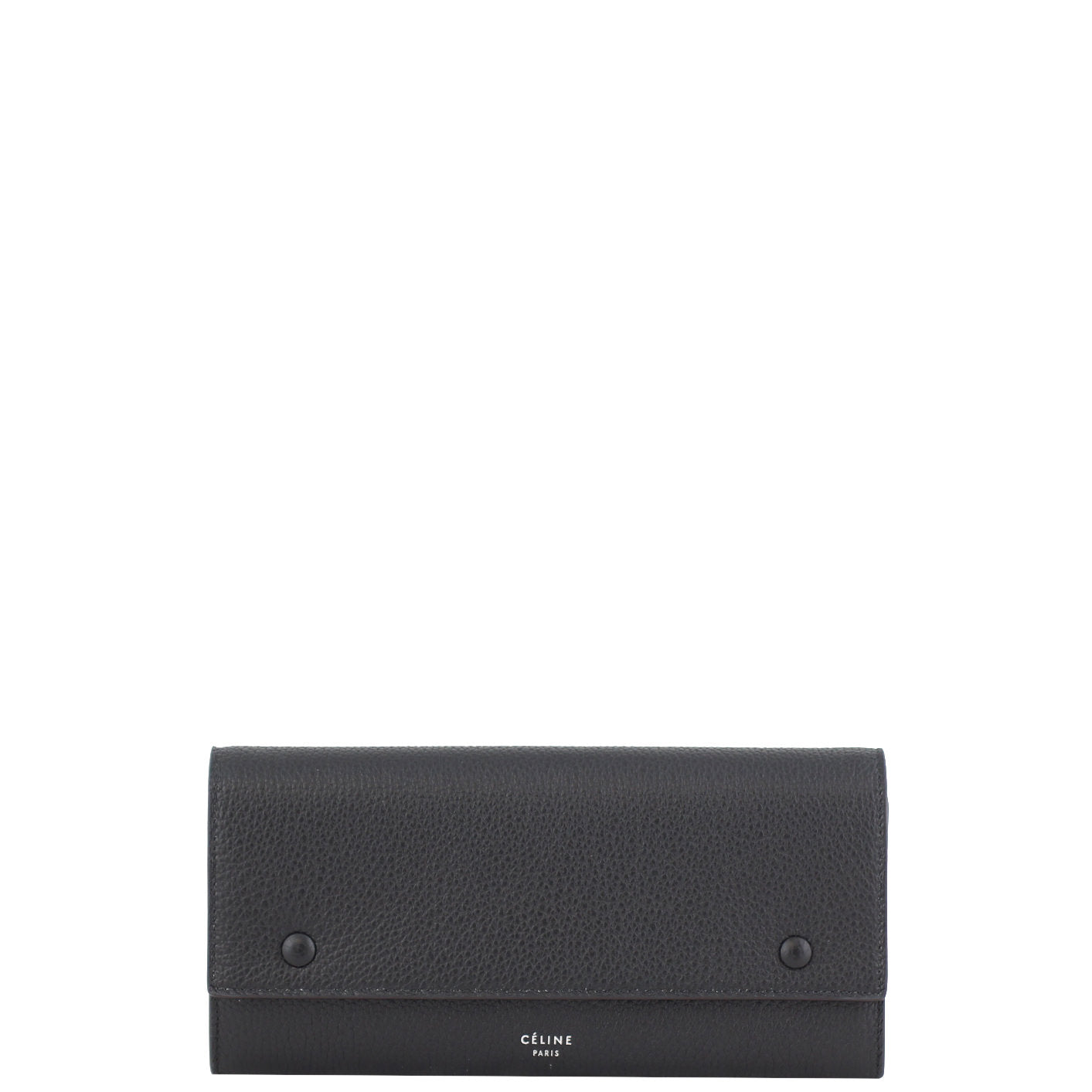 Celine Multifunction Large Flap Wallet Front