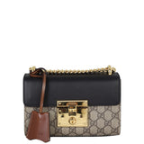 Gucci GG Supreme Padlock Small Shoulder Bag