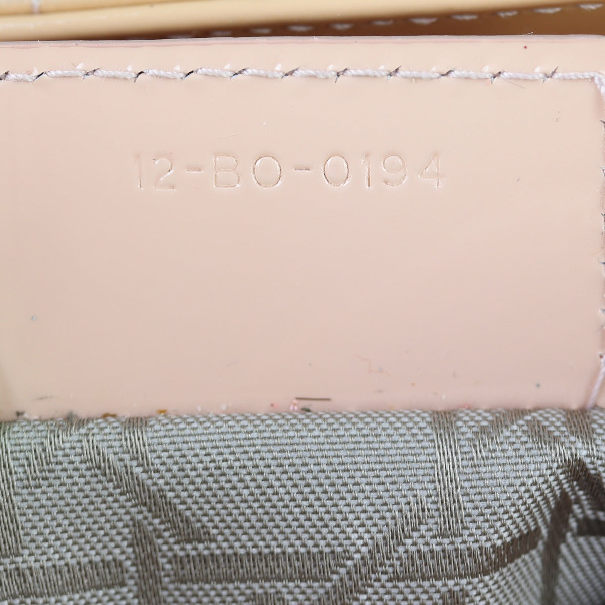 Dior Lady Dior Medium Date Code