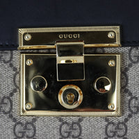Gucci GG Supreme Padlock Small Shoulder Bag