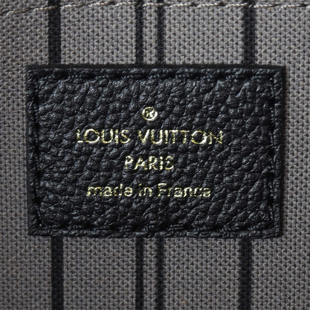 Louis Vuitton Montaigne MM Monogram Empreinte Interior Stamp