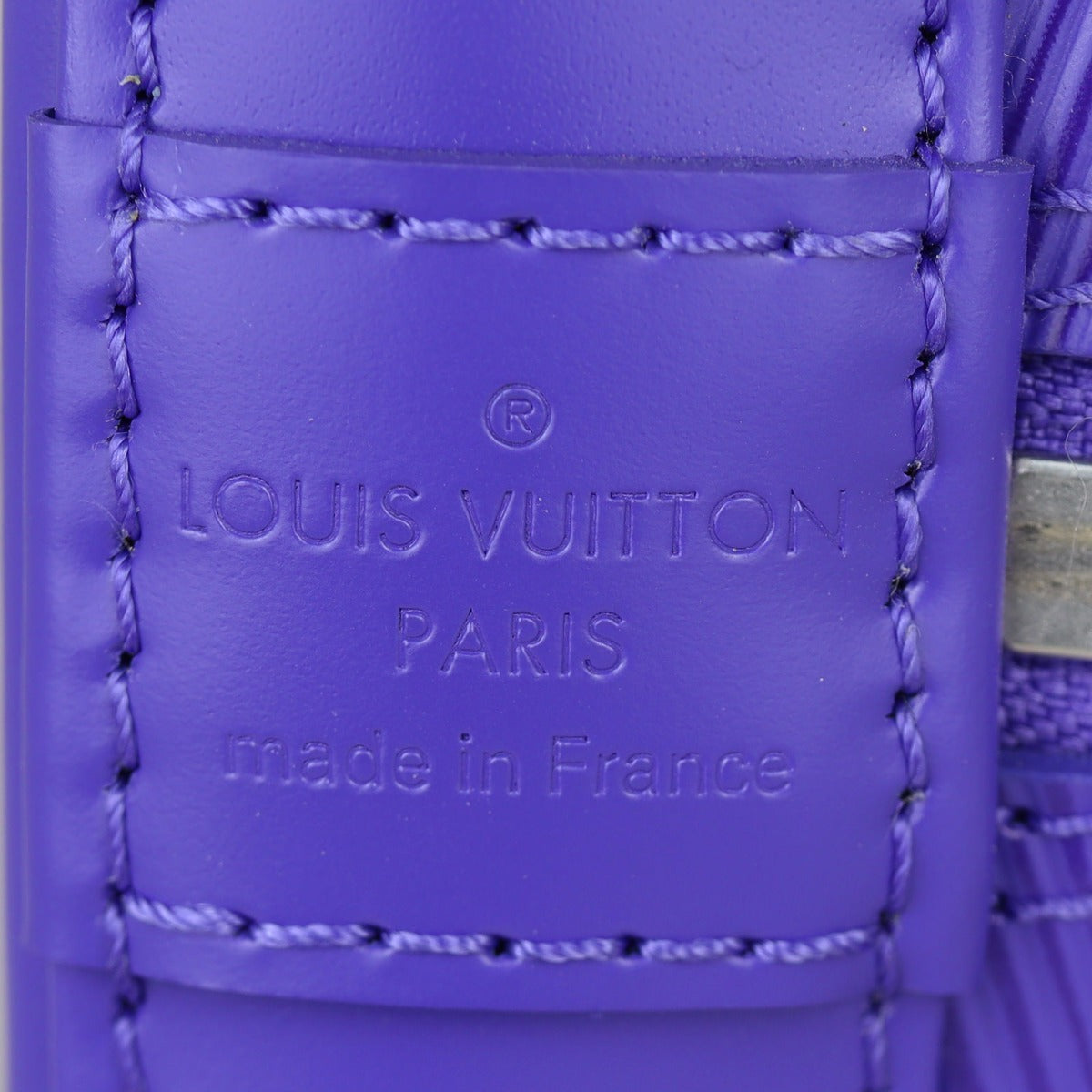 Louis Vuitton Alma PM Epi Interior Stamp