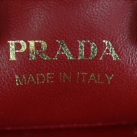 Prada Saffiano Cuir Double Bag Large Interior Stamp