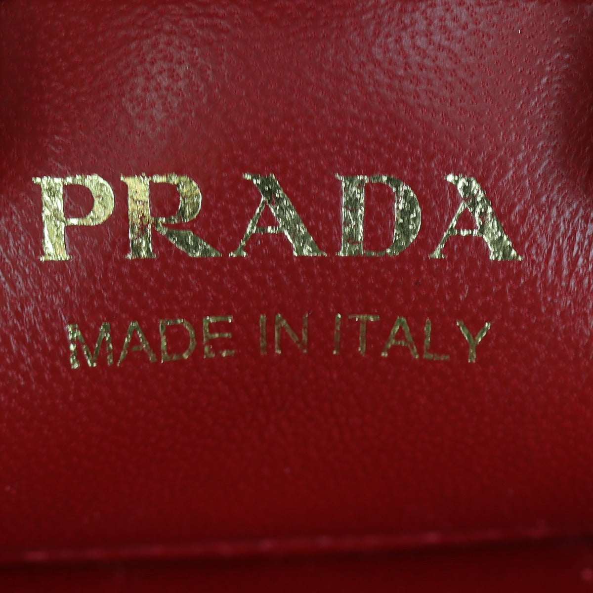Prada Saffiano Cuir Double Bag Large Interior Stamp