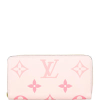 Louis Vuitton Zippy Wallet Monogram Empreinte Giant Bicolour