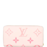 Louis Vuitton Zippy Wallet Monogram Empreinte Giant Bicolour