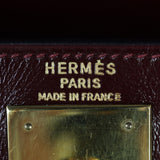 Hermes Kelly 28 Retourne Box Interior Stamp