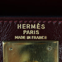 Hermes Kelly 28 Retourne Box Interior Stamp