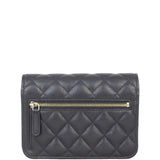 Chanel Mini Wallet on Chain | Black