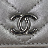 Chanel CC Chevron Cardholder Hardware