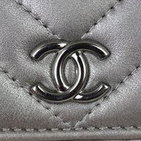 Chanel CC Chevron Cardholder Hardware