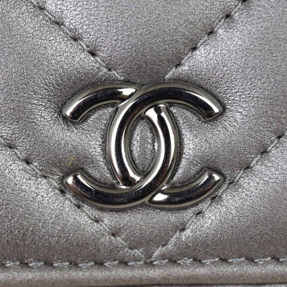 Chanel CC Chevron Cardholder Hardware