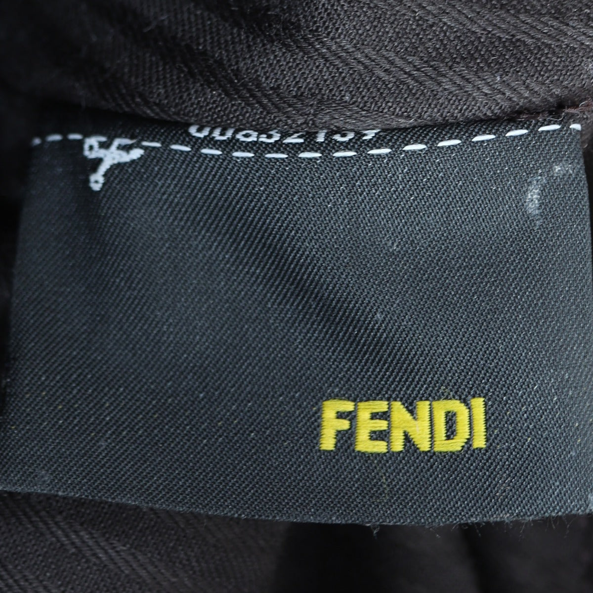 Fendi 2Jours Medium Interior Tag