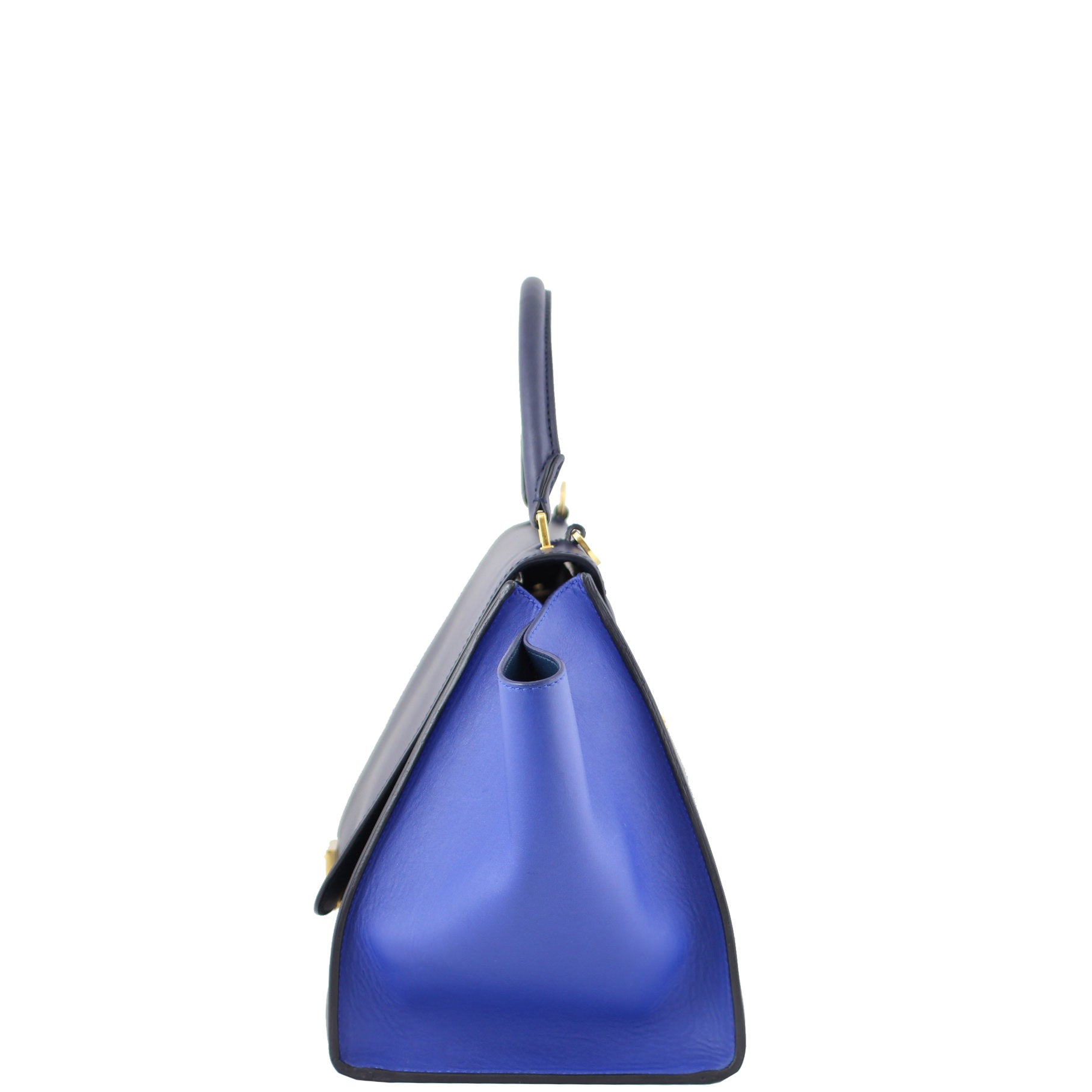 Celine Trapeze Medium Tricolor side