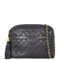 Chanel Vintage Camera Tassel Bag Medium | Lambskin
