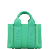 Chloe Woody Tote Bag Mini Leather