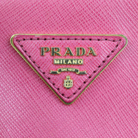 Prada Saffiano Lux Galleria Double Zip Tote Medium Hardware