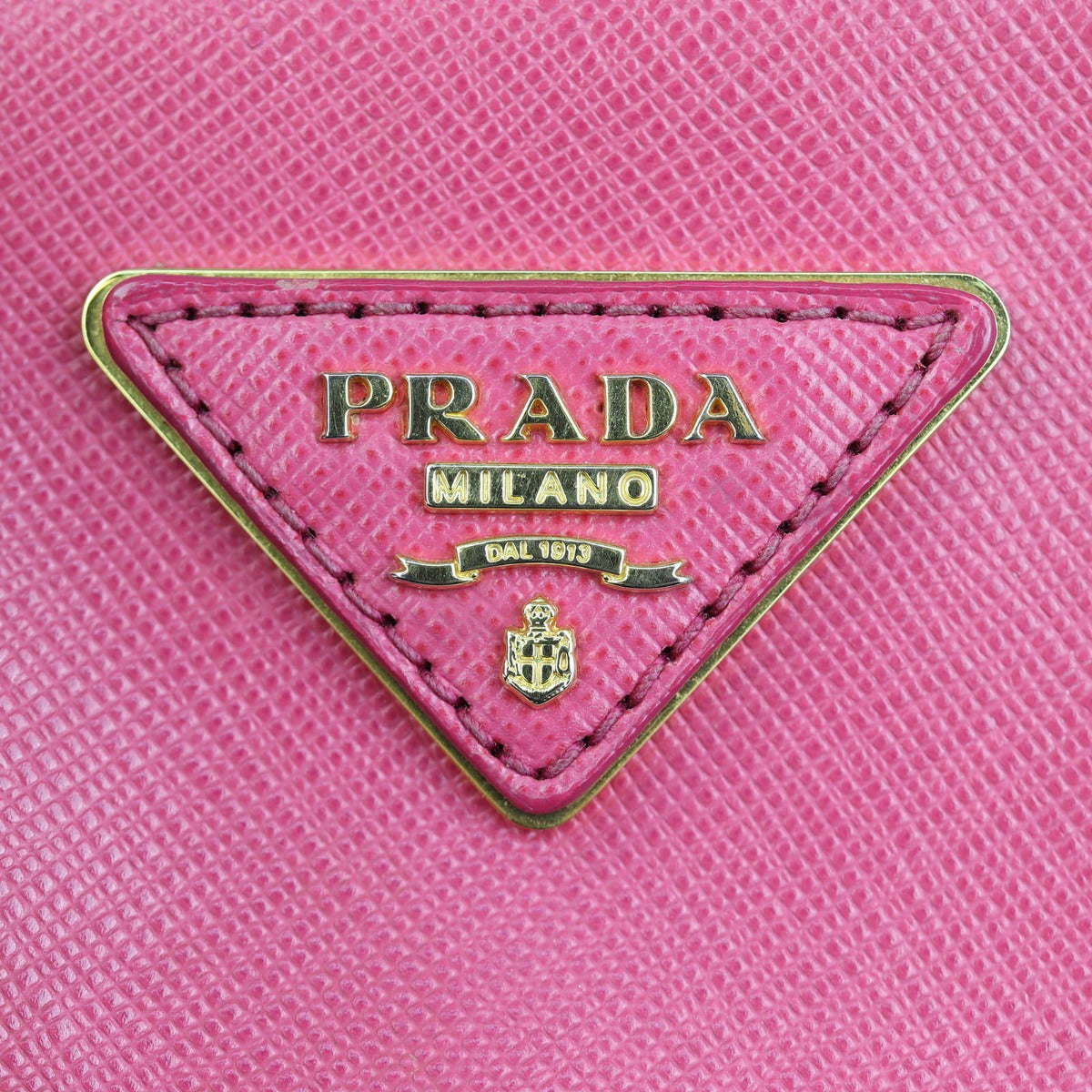 Prada Saffiano Lux Galleria Double Zip Tote Medium Hardware