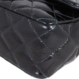 Chanel Classic Flap Mini Rectangular Bag Patent | Black