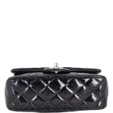 Chanel Classic Flap Mini Rectangular Bag Patent | Black