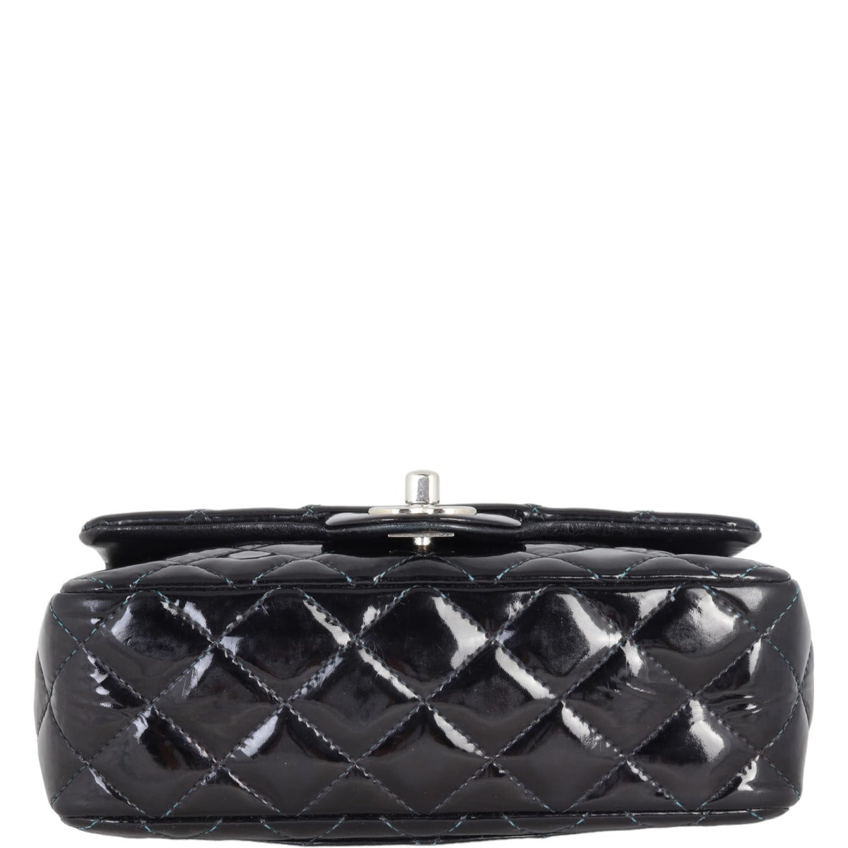 Chanel Classic Flap Mini Rectangular Bag Patent | Black