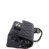 Chanel Classic Flap Mini Rectangular Bag Patent | Black