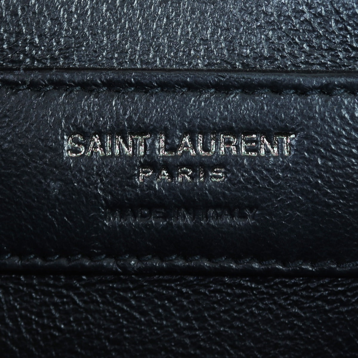 Saint Laurent Monogram Mix Matelasse Envelope Chain Bag Medium Interior Stamp