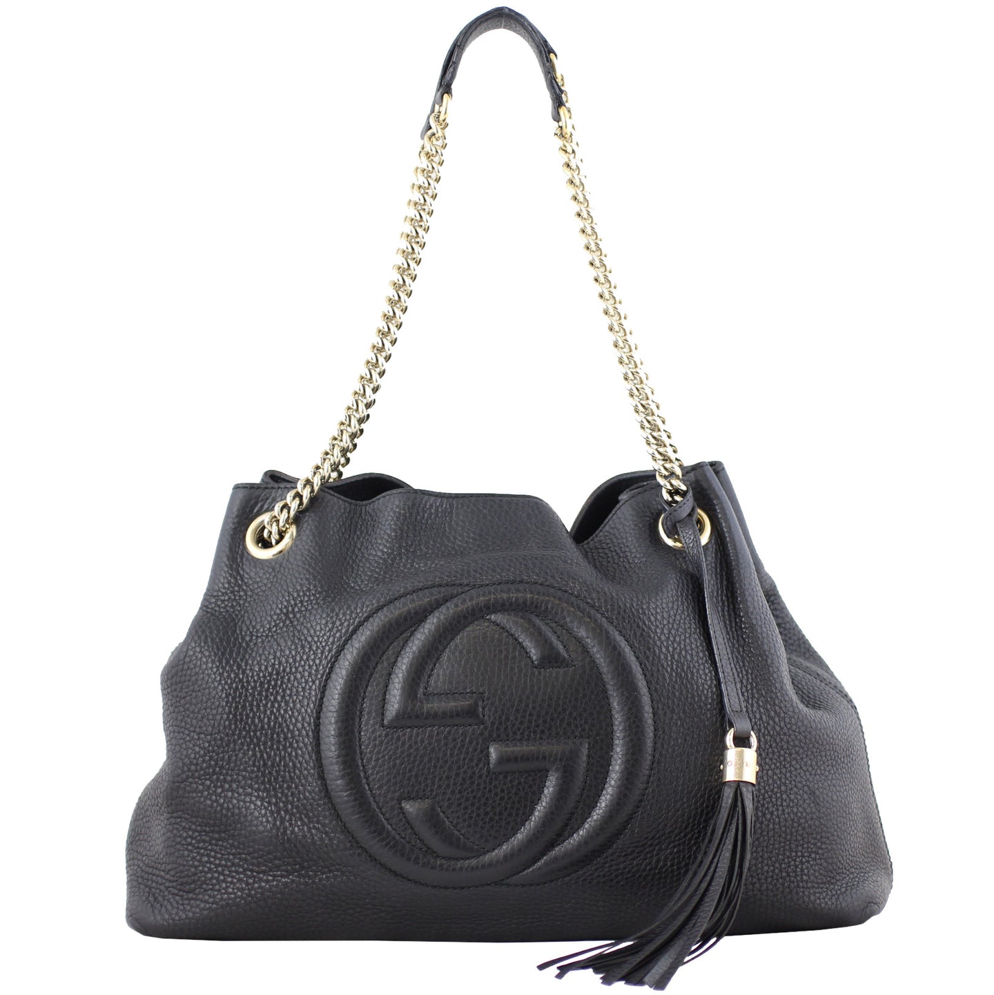 Gucci Soho Chain Medium Shoulder Bag Front