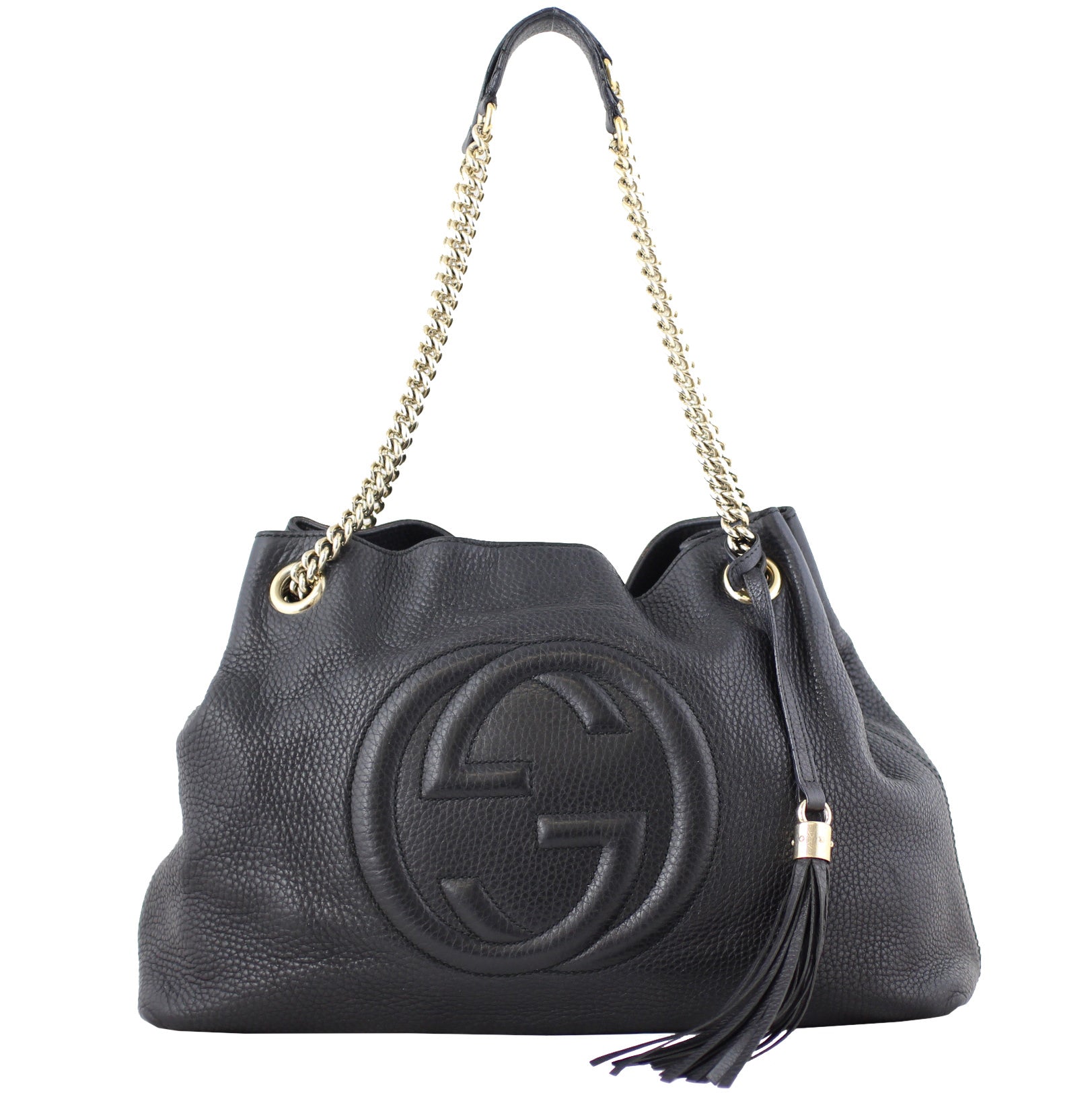 Gucci Soho Chain Medium Shoulder Bag Front