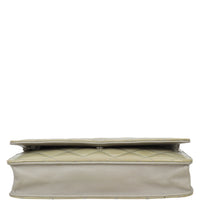 Chanel Classic Wallet on Chain Patent | Grey Green