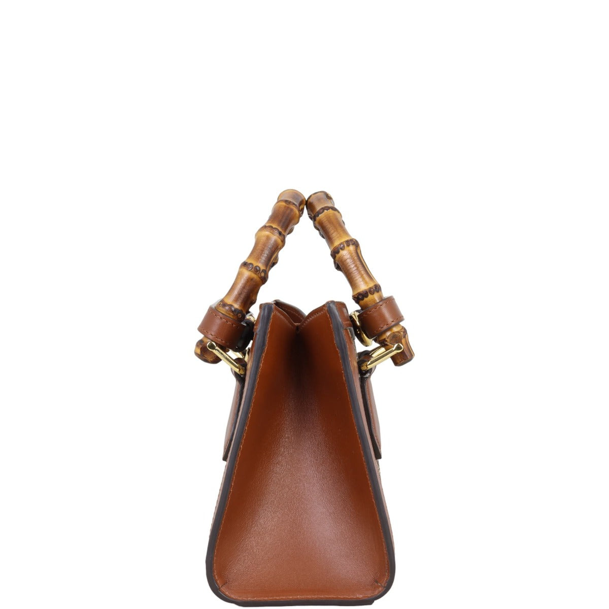 Gucci GG Diana Bamboo Top Handle Mini Tote