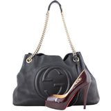 Gucci Soho Chain Medium Shoulder Bag shoe